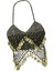 Pullu Parıltılı Kıyafetler Dansı Dans Giysileri Tank Top Halter Sütyen (Yurt Dışından) 1