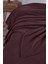 Pamuklu Maya Koyu Bordo Çok Amaçlı Örtü Çift Kişilik - 200 x 230 cm 3