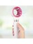USB Şarj Kirpik Kurutma Makinesi Bitki Yanlış Kirpikler Fan USB Mini Fan Kirpik Uzatma Güzellik Makyaj Araçları Beyaz (Yurt Dışından) 5