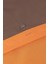 Organik Pamuk Akfil Çift Taraflı Nevresim Takımı Çift Kişilik 200X220 cm Oranj Kahve 4