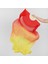 Oryantal Dans Ipek Yelpazeler Peçe Katlanır Yelpaze 180X90CM Sarı Kırmızı+Sarı (Yurt Dışından) 2