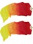 Oryantal Dans Ipek Yelpazeler Peçe Katlanır Yelpaze 180X90CM Sarı Kırmızı+Sarı (Yurt Dışından) 3