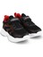 KANNER Erkek Çocuk Sneaker Koşu & Yürüyüş Ayakkabısı Siyah / Kırmızı 2