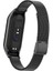Xiaomi Mi Band 7 Uyumlu Krd-06 Metal Kordon Zore - Siyah 4