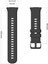 Huawei Watch Fit 2 Krd-43 Uyumlu Kordon Zore - Mürdüm 3