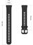 Huawei Band 7 Krd-71 Uyumlu Kordon Zore - Sarı 3
