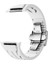 Apple Watch 7 45MM KRD-127 Metal Tokalı Silikon Kordon-Kırmızı 3