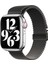 Apple Watch 42MM Zore KRD-121 Metal Hasır Kordon-Siyah 1