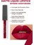Uzun Süre Kalıcı Kadifemsi Kuruma Yapmayan Mat Likit Ruj - Matte Liquid Lipstick 523 Berry Red 1