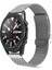 Gear S3 Uyumlu Krd-45 22MM Metal Kordon Zore - Mavi 4