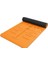 Hizalamalı Sembol 6mm Tpe Yoga Matı Pilates Minderi Turuncu 1