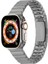 Watch 40MM Uyumlu Krd-82 Metal Kordon Zore - Gri 2