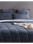 Bobigny Çift Kişilik Pamuklu Supersoft Comforter Set - Indigo 2