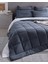 Bobigny Çift Kişilik Pamuklu Supersoft Comforter Set - Indigo 3