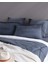 Bobigny Çift Kişilik Pamuklu Supersoft Comforter Set - Indigo 4
