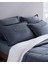 Bobigny Çift Kişilik Pamuklu Supersoft Comforter Set - Indigo 5