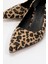Kadın Sivri Burunlu Stiletto Leopar 3