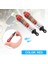 4 Adet Metal Amortisörler Damper Xlf X03 X04 X-03 X-04 1/10 Rc Araba Canavar Kamyon Yükseltme Parçaları Aksesuarları, Kırmızı (Yurt Dışından) 3