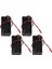 4 Paket 6 V 4xaa Pil Konteyner Vaka Tutucu Paket Kutusu Jst Fiş Alıcısı Hsp Redcat 1/8 1/10 Rc Nitro Güç Araba Kamyon (Yurt Dışından) 2
