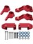 Metal Ön Teker Bloğu Direksiyon Blokları Arka Saplama Aks Taşıyıcıları Kiti Için 1/10 Traxxas 2WD Slash Stampede Rustler Parçaları, 2 (Yurt Dışından) 2
