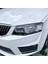 Araba Ön Far Kapağı Başkanı Işık Lambası Göz Kapağı Kaş Trim Abs Skoda Octavia Için Mk3 2015-2017 Karbon Fiber (Yurt Dışından) 3