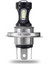 H4 Motosiklet 3030 LED Hi-Lo Işın Far Başkanı Işık Lambası Ampul 6500K 12-24V (Yurt Dışından) 1