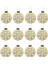 12PCS G4 Puck Işıkları LED Ampuller Yan Pin Tabanı Yuvarlak G4 5050 12SMD LED Rv Camper Işık Ev Okuma Işığı, Sıcak Beyaz (Yurt Dışından) 2