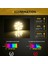 12PCS G4 Puck Işıkları LED Ampuller Yan Pin Tabanı Yuvarlak G4 5050 12SMD LED Rv Camper Işık Ev Okuma Işığı, Sıcak Beyaz (Yurt Dışından) 4