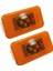 2 Adet 24V Araba Kamyon LED Yan Sinyal Lambası 4led Amber Gösterge Uyarı Lambaları Volvo Kamyon Fm/fh (Yurt Dışından) 1