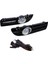 Araba LED Sis Lambası Ön Izgara-Vw Bora Jetta Mk4 1999-2007 1 Çift (Yurt Dışından) 1