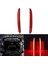 Araba LED Arka Tampon Sis Lambası Fren Lambası Dinamik Dönüş Sinyali Reflektör Honda Civic Type R 2016-2018 (Yurt Dışından) 4