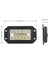 2 Adet 12 V 6 Inç Gömme Montaj Çalışma Işığı 26 LED Süper Parlak Spot Araba Farları (Yurt Dışından) 3