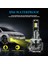Sis Ampul LED Amber + Mavi Kamyonlar Arabalar Için Çift Renk Lambalar Drl Işıkları Kiti Ampuller 9-32V 30W 3000LM,880 881 (Yurt Dışından) 5