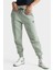 Sportswear Tech Fleece Standart Fit Mid Rise Jogger Kadın Eşofman Altı Su Yeşili 1
