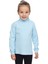 Bebek Mavisi Basic Kız Çocuk Çıtçıtlı Tam Balıkçı Yaka Şardonlu Kışlık Uzun Kollu Tişört 1
