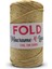 Simli Polyester Makrome No:4 Gold 52 Polyester Makrome Ipi 2 mm - 200 gr -230 M Supla Ip Çanta Ipi 1