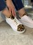 Günlük Kadın Sneaker Bağcıklı Hafif Kalın Yüksek Tabanlı Leopar Detaylı Yürüyüş Spor Ayakkabı 065 2