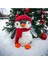 40 cm Peluş Pingu Penguen Kırmızı Şapkalı Peluş Oyuncak Uyku Arkadaşı 1