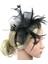 Kadın Tüy Fascinator Saç Bandı Parti Başlığı Şapkalar (Yurt Dışından) 3