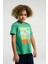 . Erkek Çocuk Yeşil Kısa Kol Pijama Takım 1