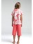 Kız Çocuk Pembe Kapri Takım 5