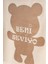 Ayıcık Baskılı Kız Bebek Pijama Takımı 2006-1 2