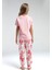 Kız Çocuk Turuncu Kısa Kol Pijama Takım 3