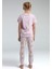 Kız Çocuk Pembe Kısa Kol Pijama Takım 4