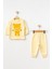 Ayıcık Baskılı Kız Bebek Pijama Takımı 2006-1 1