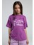 Kız Çocuk Mor Tişört 1