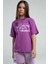 Kız Çocuk Mor Tişört 2