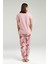 Kadın Turuncu Kısa Kol Pijama Takım 5