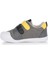Şifu İlk Adım Cırtlı Erkek Bebek Spor Ayakkabı Gri - Sarı 4
