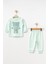 Ayıcık Baskılı Kız Bebek Pijama Takımı 2006-1 1